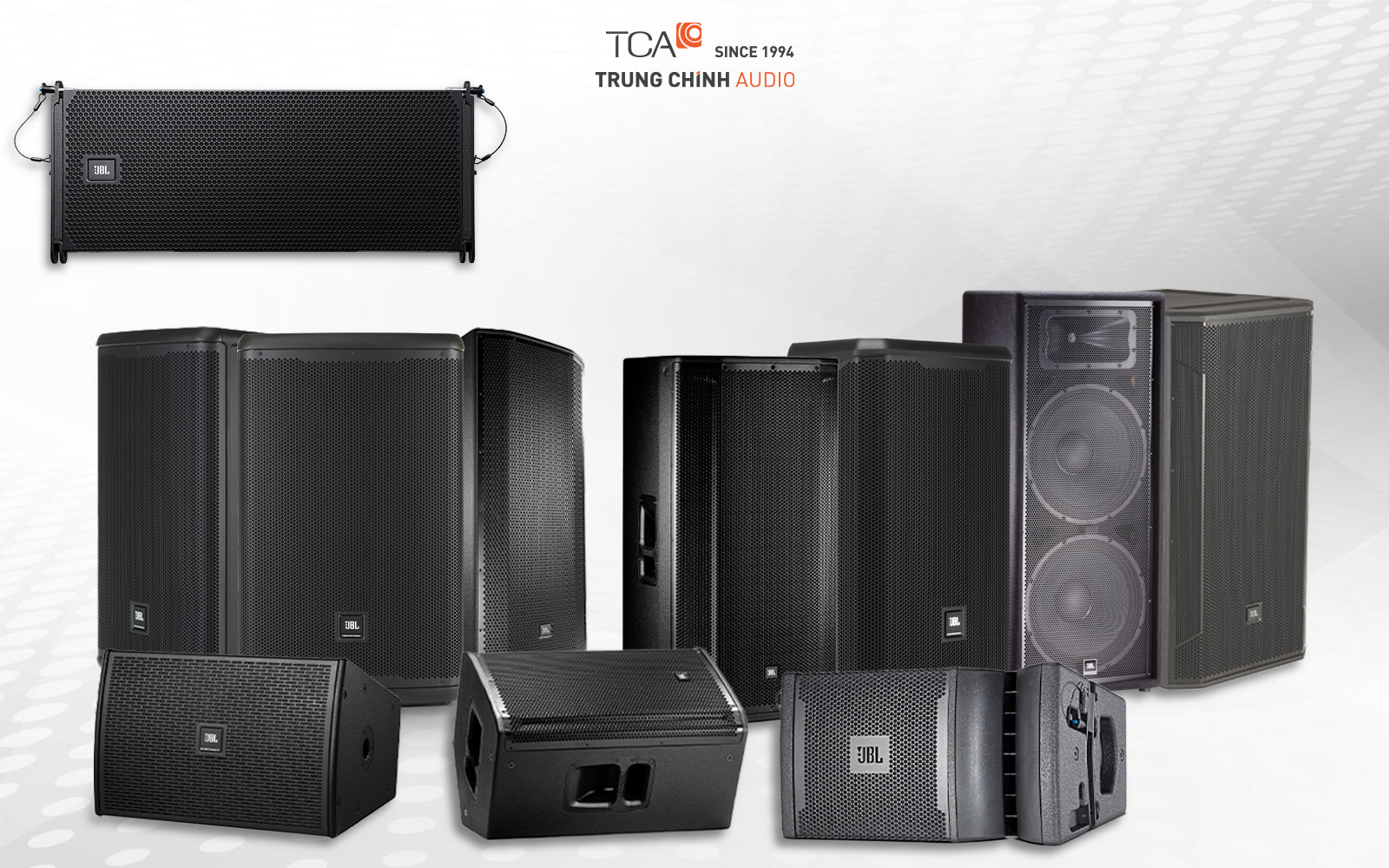 Mẫu loa sân khấu hội trường JBL