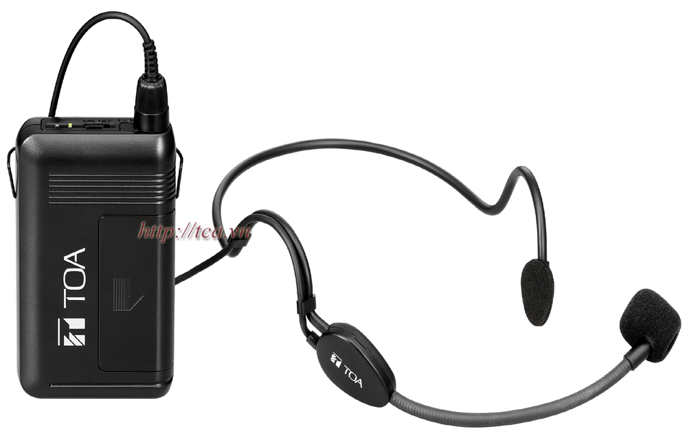 MICRO KHÔNG DÂY UHF CÀI ĐẦU 64CH TOA WM 5320H