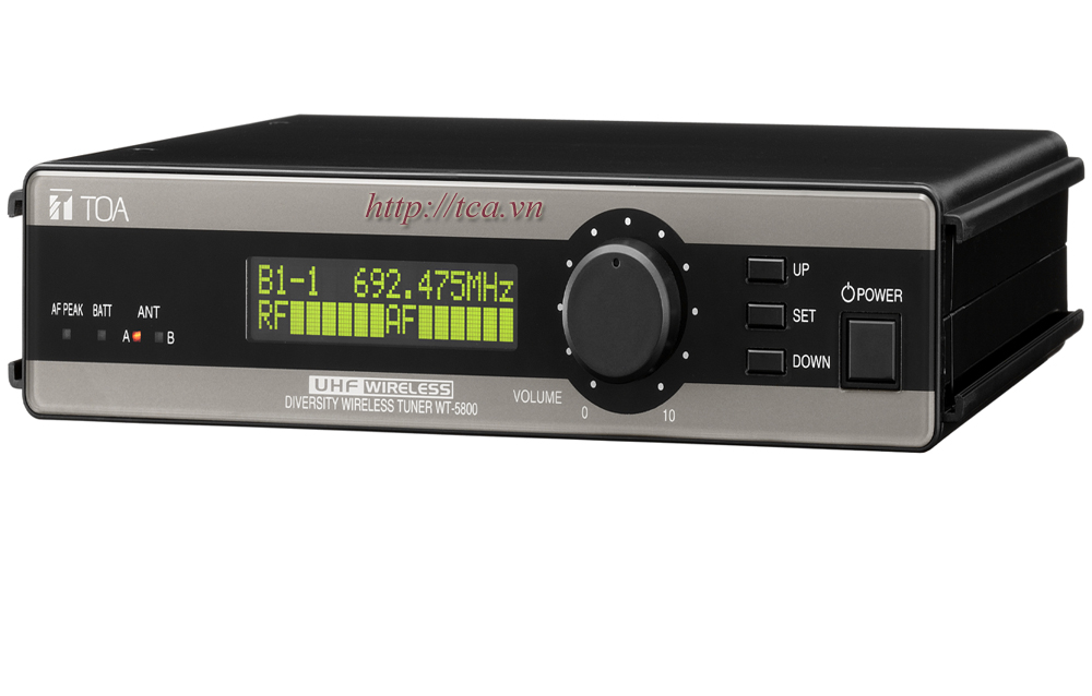 KHỐI THU KHÔNG DÂY UHF 64CH TOA WT 5800