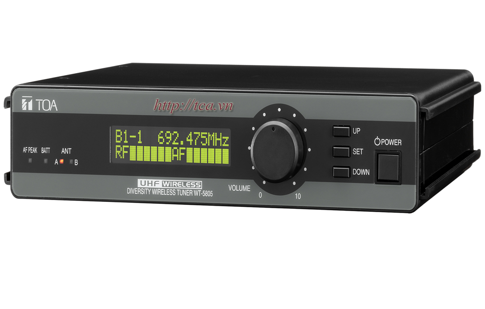 KHỐI THU KHÔNG DÂY UHF 64CH TOA WT 5805