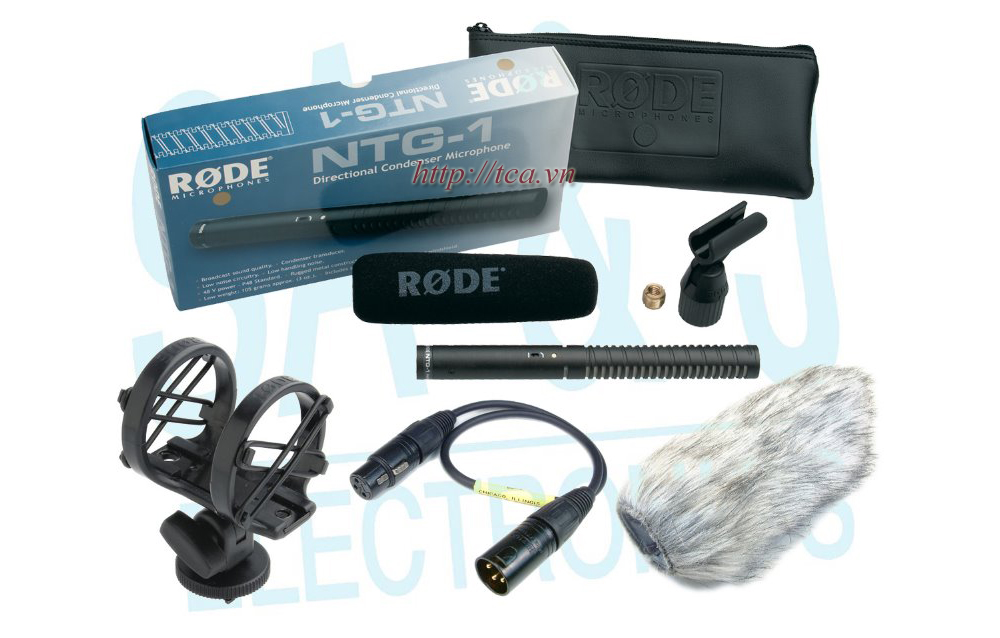 Microphone thu âm NTG1-RODE cho phóng viên