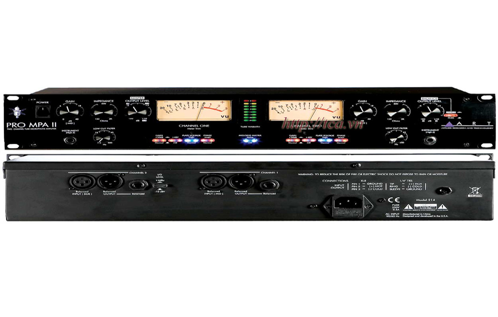Effect/Processor Preamp 2kênh MPA II-ART