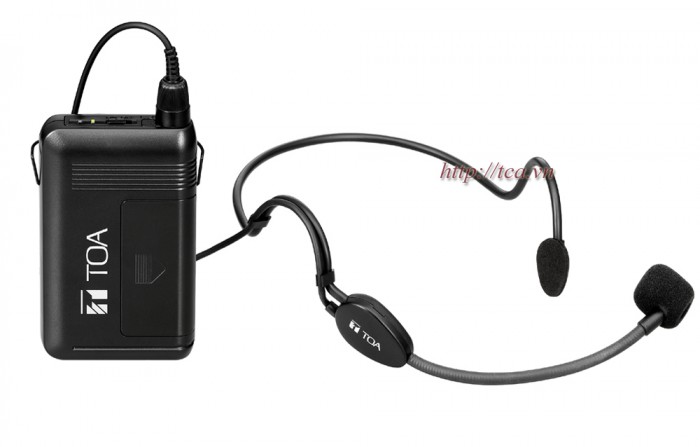 Micro không dây cài đầu TOA UHF WM-5320H