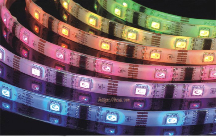 Đèn sân khấu led dây đổi màu