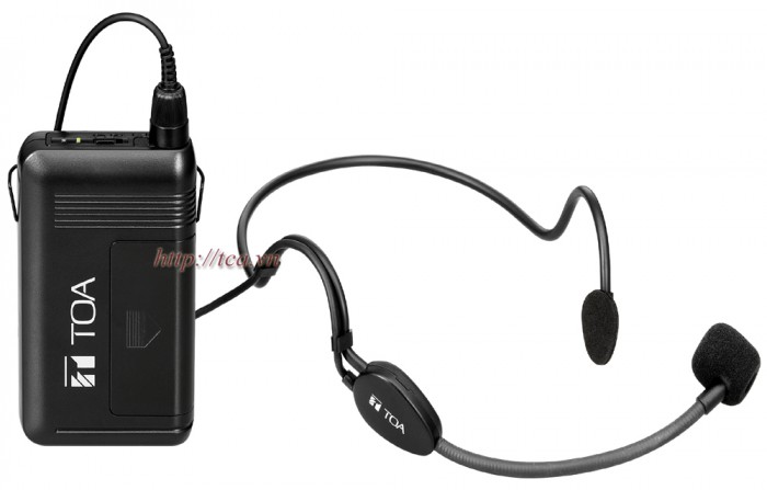 MICRO KHÔNG DÂY UHF CÀI ĐẦU 64CH TOA WM 5320H