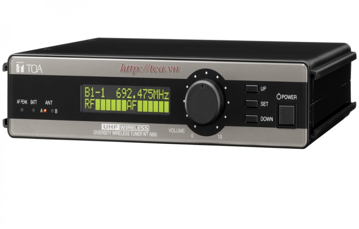 KHỐI THU KHÔNG DÂY UHF 64CH TOA WT 5800