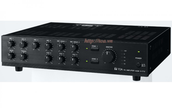 TĂNG ÂM TRUYỀN THANH 120W TOA A 1712