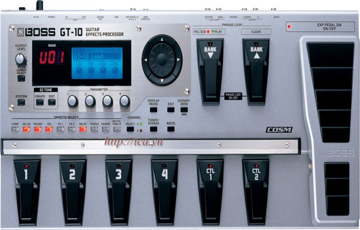 Hộp tiếng Ghita Roland GT-10
