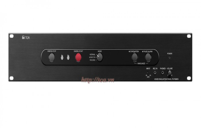 Bộ thông báo di tản TOA FS-7000EV